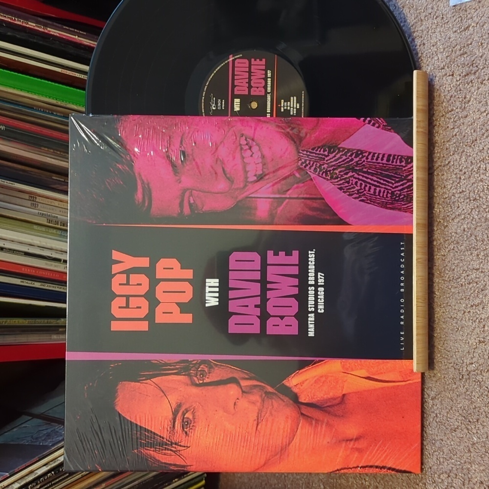 Iggy Pop & David Bowie - Live Chicago 1977 Vinyl Record